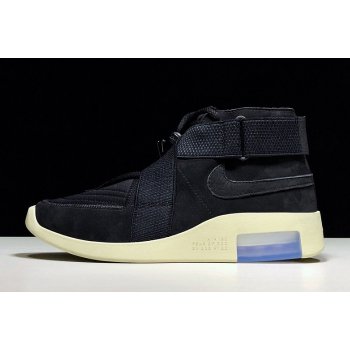 2019 Nike Air Fear of God 180 Black Black-Fossil AT8087-002 Shoes